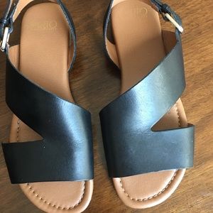Franco Sarto leather sandals size 7 1/2